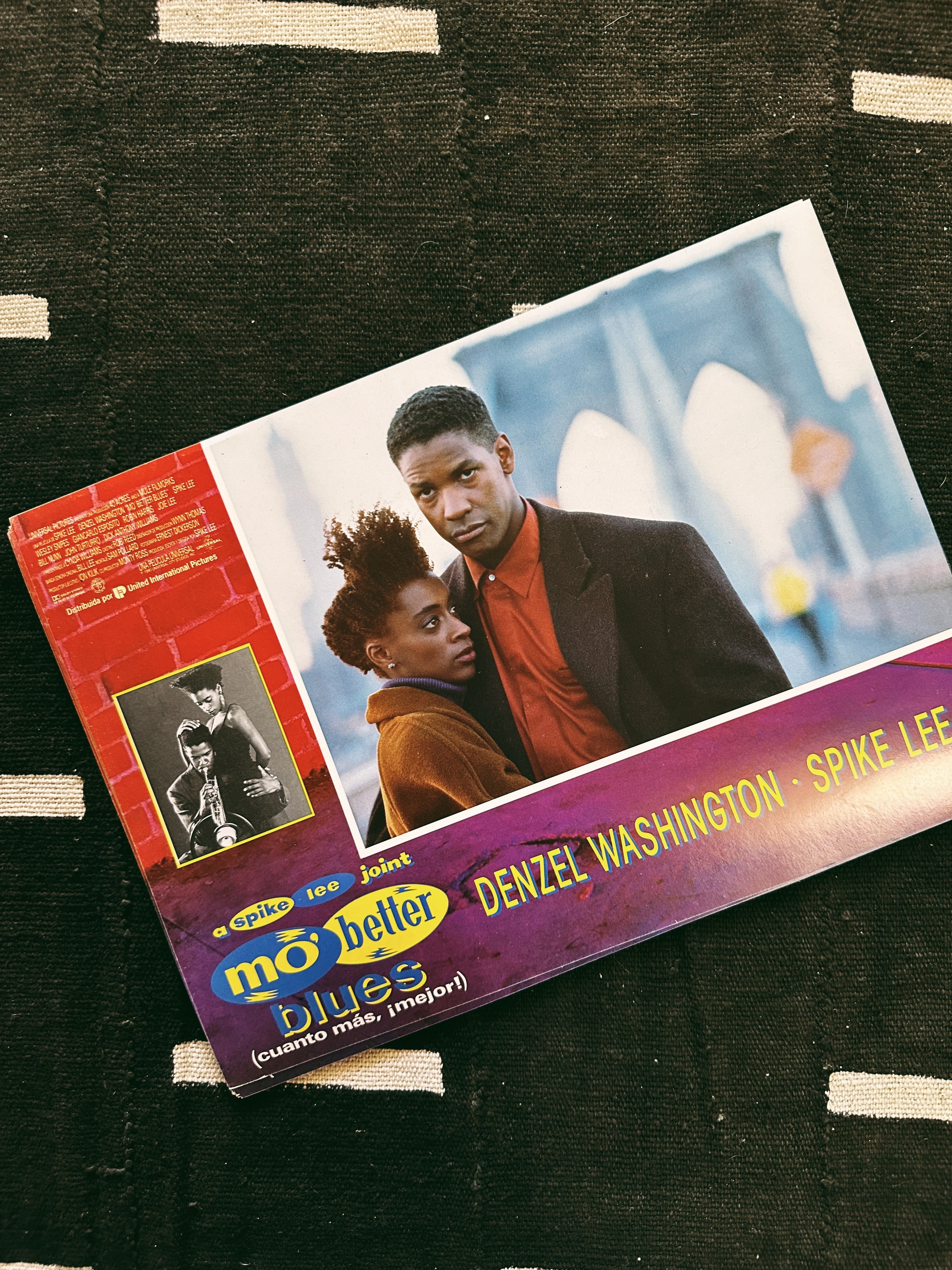 Vintage Spike Lee &quot;Mo Better Blues” Promotional Lobby Prints (Spanish, 1990)