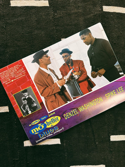 Vintage Spike Lee &quot;Mo Better Blues” Promotional Lobby Prints (Spanish, 1990)