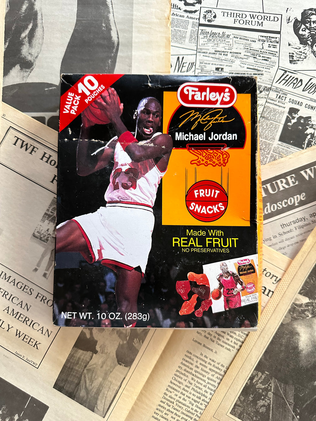 Vintage Michael Jordan Fruit Snack Box (Unopened)