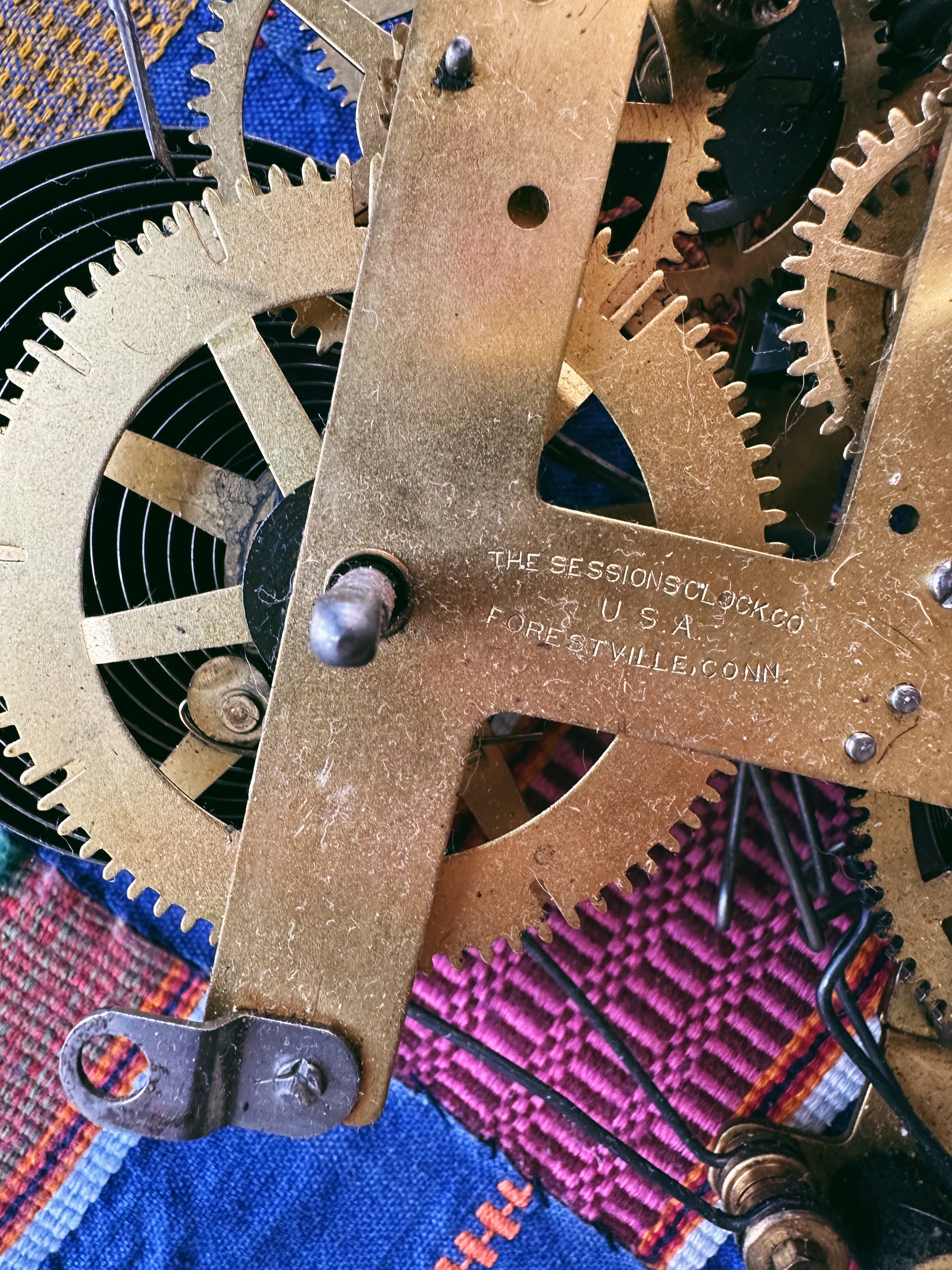 Vintage Perpetual Clock Mechanism (1930&