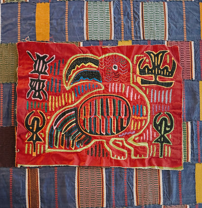 Vintage 1980’s Mola Textile Art - Unframed (Panama)