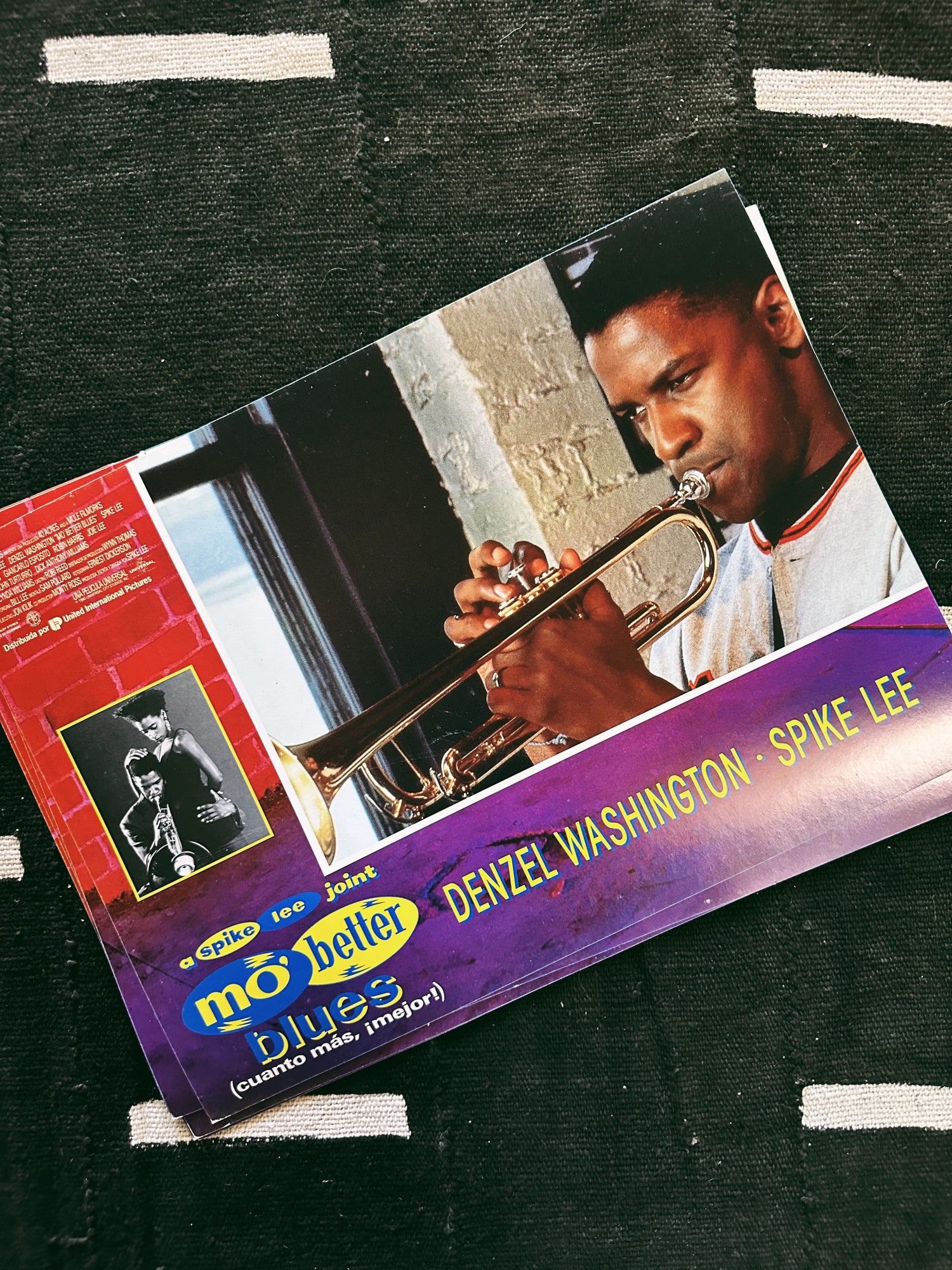 Vintage Spike Lee &quot;Mo Better Blues” Promotional Lobby Prints (Spanish, 1990)