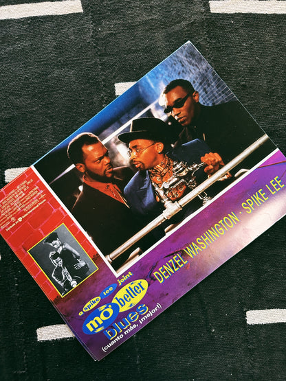 Vintage Spike Lee &quot;Mo Better Blues” Promotional Lobby Prints (Spanish, 1990)