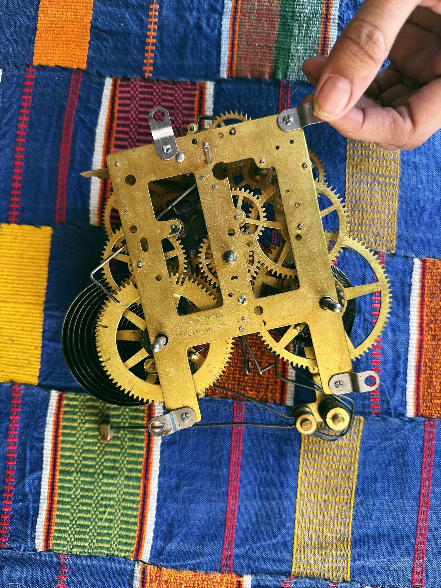 Vintage Perpetual Clock Mechanism (1930&