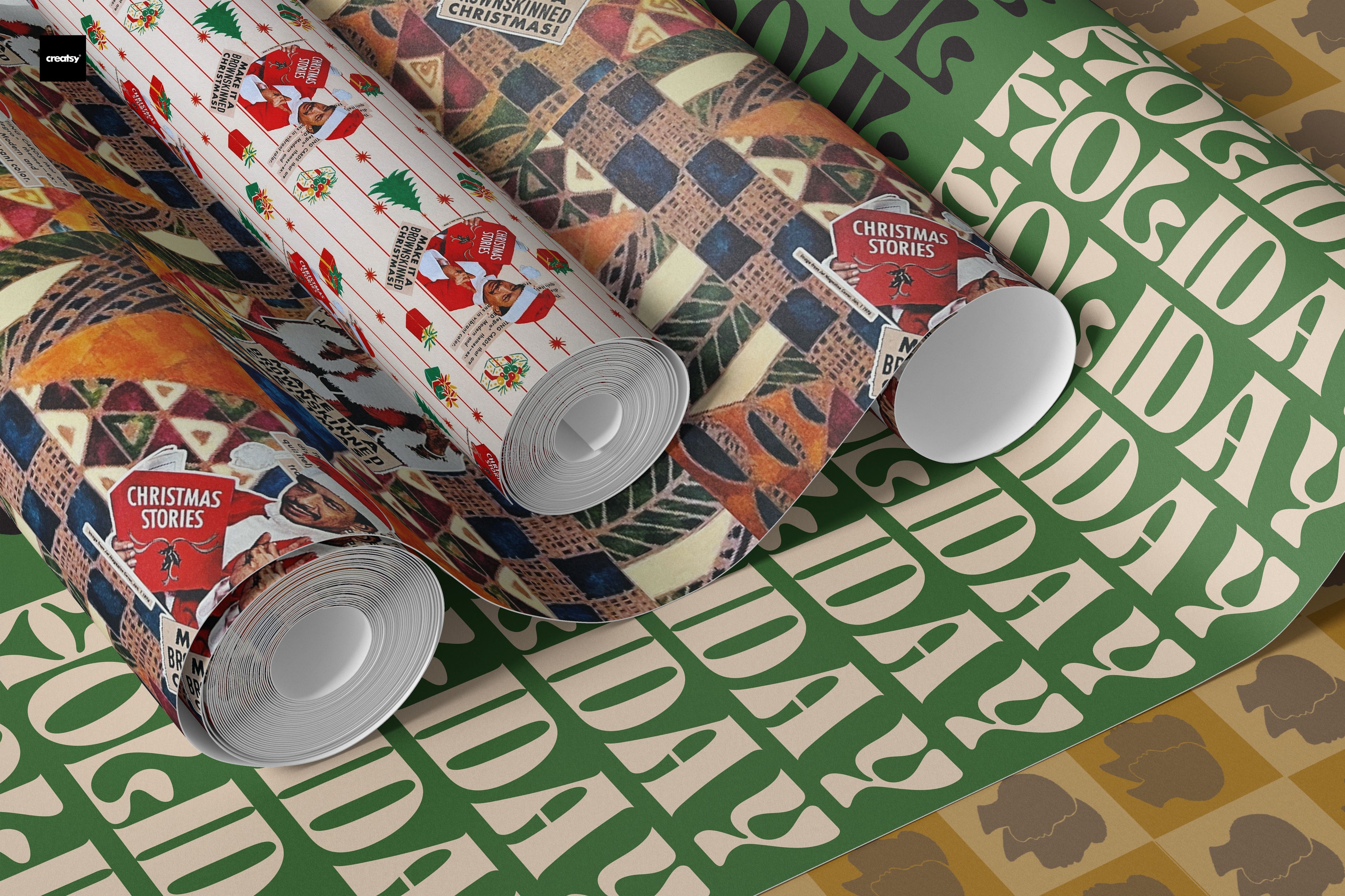 Holiday 2024 Limited Edition Wrapping Paper (3-Pack)