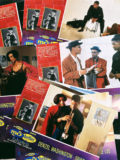 Vintage Spike Lee &quot;Mo Better Blues” Promotional Lobby Prints (Spanish, 1990)