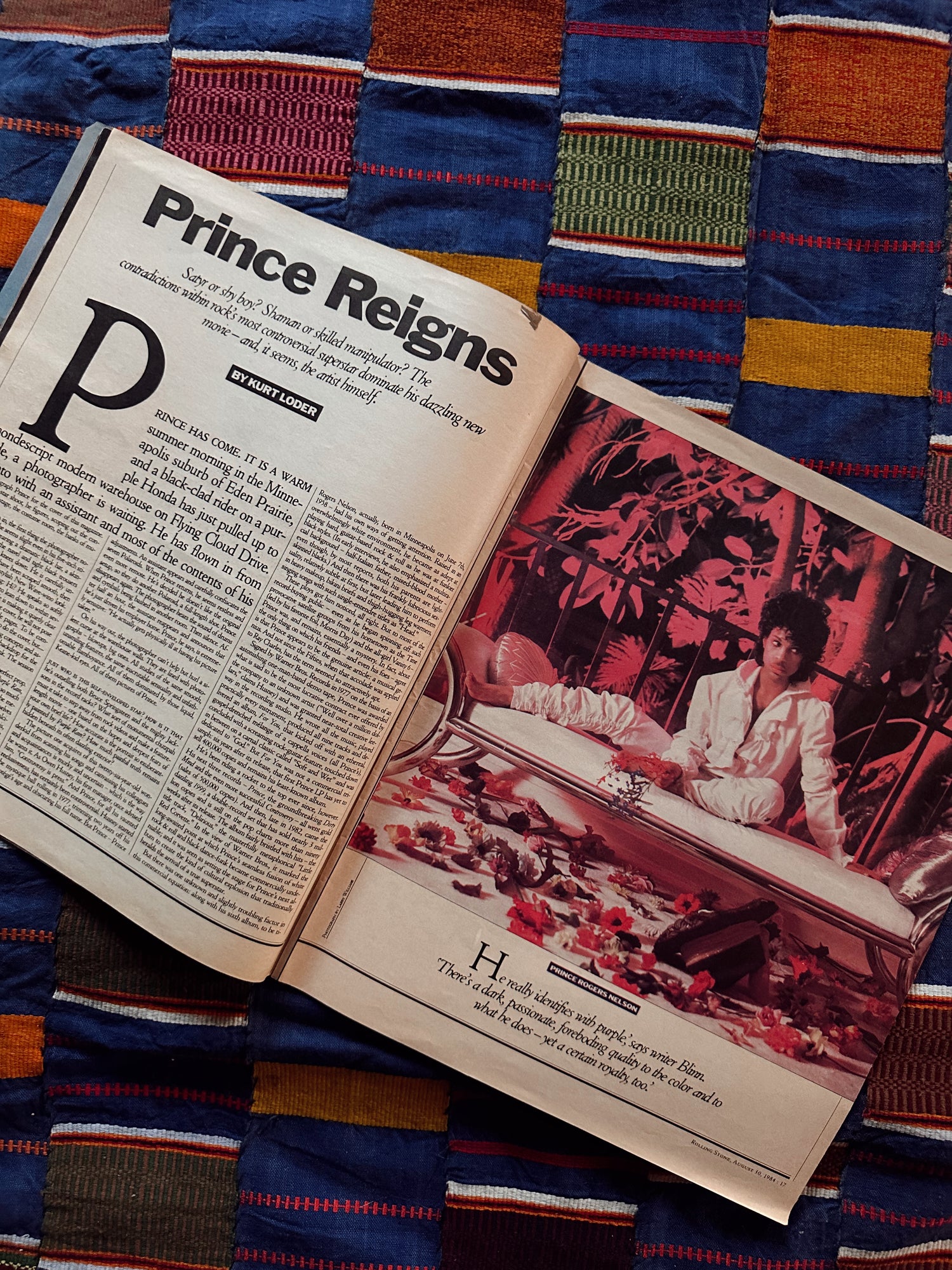 Vintage Prince &quot;Rolling Stone&quot; Magazines, 1983-1985 (Please Select)