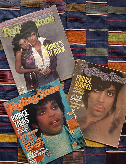 Vintage Prince &quot;Rolling Stone&quot; Magazines, 1983-1985 (Please Select)