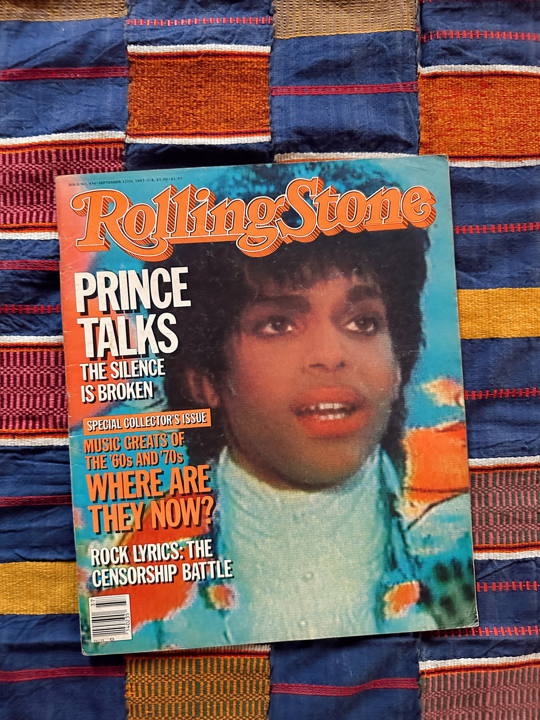 Vintage Prince &quot;Rolling Stone&quot; Magazines, 1983-1985 (Please Select)