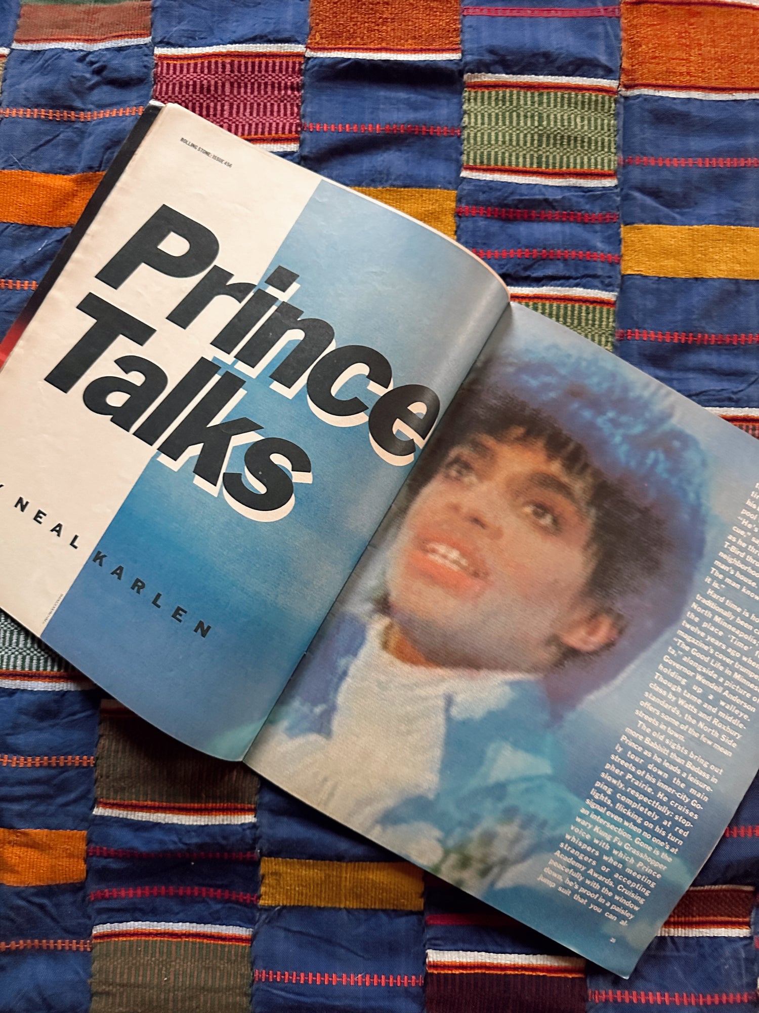 Vintage Prince &quot;Rolling Stone&quot; Magazines, 1983-1985 (Please Select)