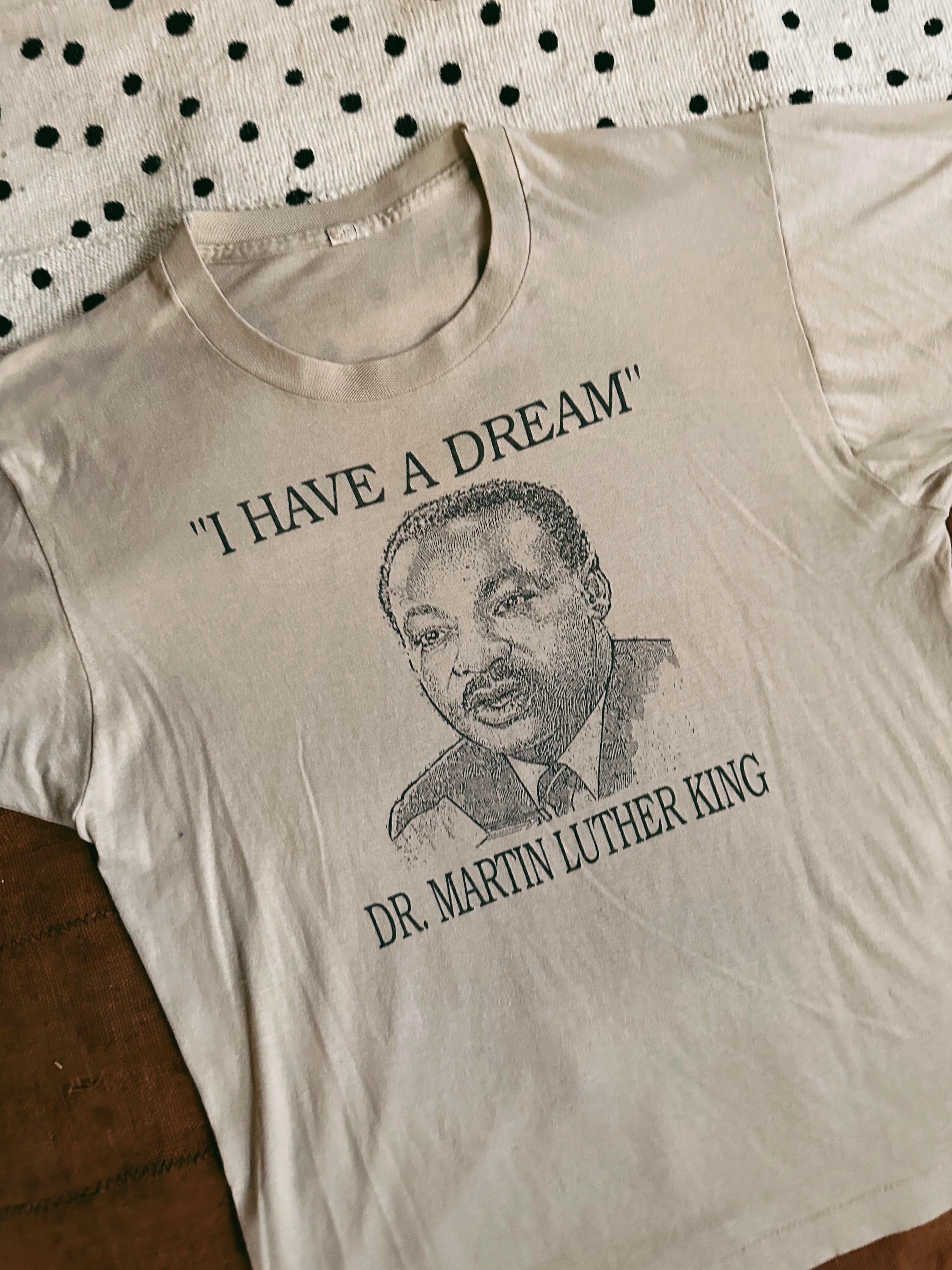 Vintage store MLK Shirt on Changes tag