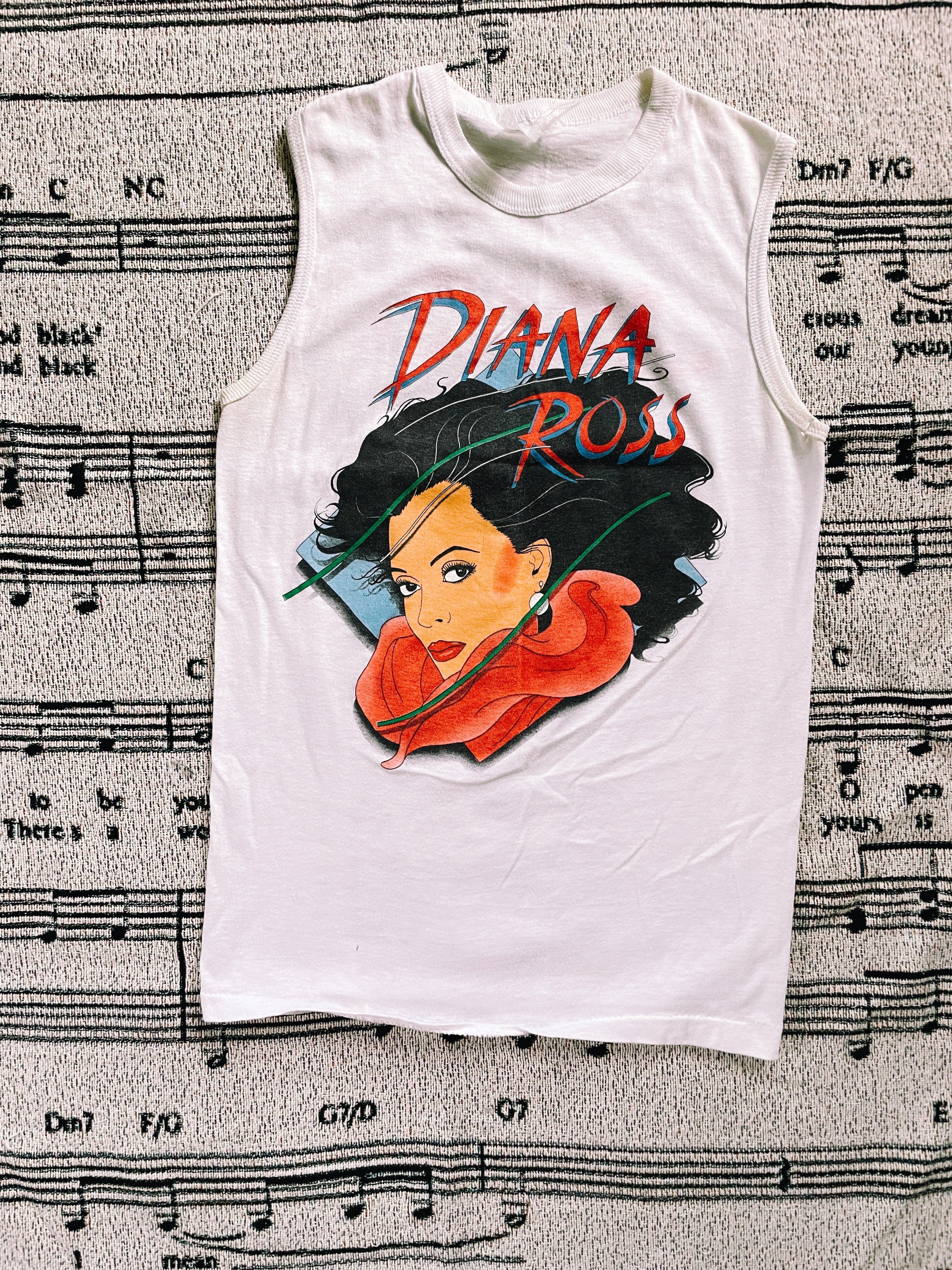 Vintage Diana purchases Ross tour 1979 shirt size small